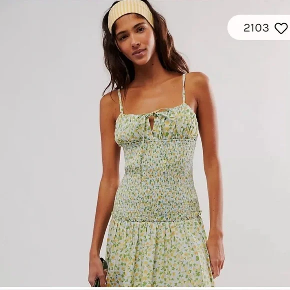 Free People Lavender Daze Dress. NWOT. - Picture 2 of 7